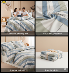 Juego de Sábanas King Size de Alta Calidad, Planas y Ajustables, Duraderas y Resistentes a la Decoloración, para Comodidad en Todas las Estaciones - Product Image 4