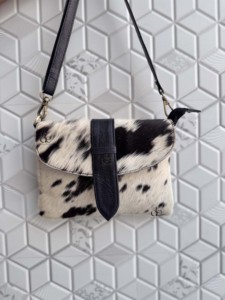 Nouvel Arrivage Sac Bandoulière en Cuir de Vachette Style Western, Sac à Main Élégant Bohème, Vente Chaude, Pochette Femme Multi-usages - Product Image 1