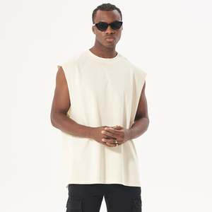 Débardeur Homme Sans Manches en Coton Coupe Oversize Style Streetwear Été Vente en Gros Direct Usine - Product Image 3