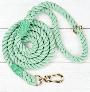 Premium Adjustable Eco-Friendly Cotton <b>Dog</b> <b>Leash</b> with Animal Pattern Bowknot Decoration Modern Style Comfortable Handle for <b>Dogs</b> - Product Image 1