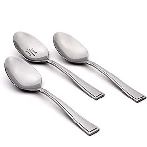 Venta caliente personalizado oro niquelado Acero inoxidable cubiertos cuchillo cuchara tenedor juego de cubiertos fabricante para mesa - Product Image 3