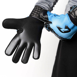 Gants de gardien de but professionnels pour hommes, antidérapants, respirants, en polyester/latex, protection des doigts extensible, équipement d'entraînement - Product Image 5