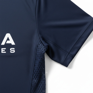 T-shirts de compression personnalisés avec logo, t-shirts de musculation élastiques, sous-vêtements de course à pied, vêtements de sport respirants - Product Image 5