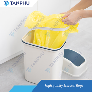 Bolsas de basura de plástico respetuosas con el medio ambiente, tamaño personalizable, de alta resistencia, hechas de materia reciclada o virgen, 5L/10L/50L/100L - Product Image 5