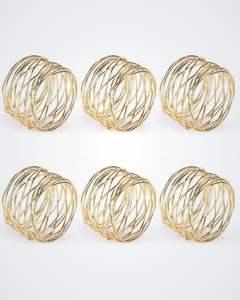 Anillo para Servilletas de Metal Refinado Diseñado para Agregar un Toque de Lujo Sutil a la Decoración de la Mesa con Acabado Pulido - Product Image 2