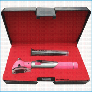 Otoscopio de Fibra Óptica Rosa al Mejor Precio, Herramienta Médica de Alta Calidad para Revisión de Oídos - Product Image 4