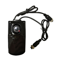 Système de rétroviseur électronique pour piétons à angle mort AI BSD de 15,88 pouces, écran LCD 2CH avec 2 caméras pour bus et camion