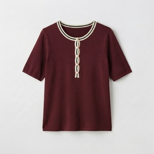 Camisetas de Mujer Transpirables de Estilo Clásico al por Mayor, Camisetas Casuales Holgadas para Mujer, Camisetas de la Mejor Calidad para Damas - Product Image 5