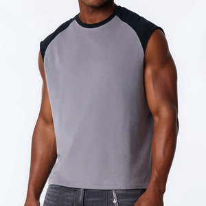 Custom Reglan Sleeveless Design Custom Multi Color Casual Wear <b>Cropped</b> Regular Fit Streetwear Eco-Friendly Jersey Tank <b>Top</b> - Product Image 4