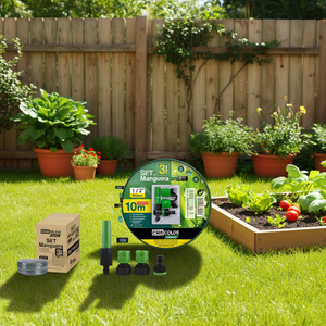 Ensemble de tuyaux et enrouleurs de jardin 10M MANGUERA CON ACC 1/2 - Product Image 2