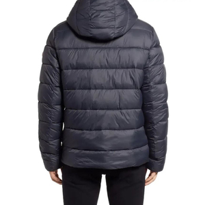 High Quality Custom Logo Men’s 90% <b>Duck</b> <b>Down</b> Puffer <b>Jacket</b> Canvas Windproof Winter Zip-Up Outerwear - Product Image 2