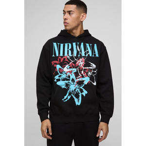 Sudadera con Capucha de Invierno para Hombre, 100% Algodón, Diseño Estampado, Gruesa, Resistente al Viento, Ecológica, Corte Regular, con Logotipo - Product Image 1