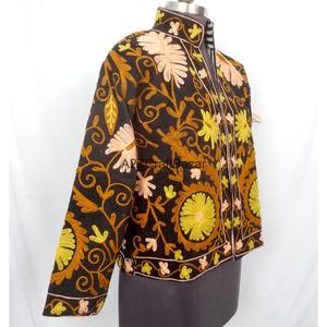 Vestes Cotrise Unisexe Brodé en Coton Respirant à Séchage Rapide et Écologique pour l'Automne – Modèle Ethnique Classique – Vente en Gros - Product Image 4