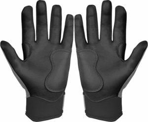 Gants de frappeur de baseball en cuir premium, forte adhérence, antidérapants, légers, respirants, logo personnalisé, sangle de compression, OEM - Product Image 2