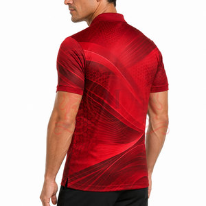 Polo Rojo con Diseño Gráfico, Superventas, Tela Ligera y Suave, Corte Moderno, Manga Corta, Ropa Cómoda para el Día a Día - Product Image 3