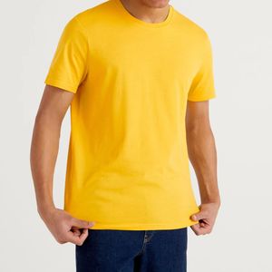 Hot Sale Men's Casual T-Shirts <b>High</b> Quality 100% Cotton Custom Logo/Color Breathable Quick Dry Hip Hop Style 340g Fabric <b>Top</b> - Product Image 1