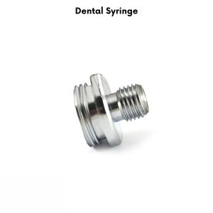 Jeringa de Aspiración Dental de Calidad Premium, 1.8 ml, Mango de Plástico, para Instrumentos Quirúrgicos Dentales de Precisión, en Color Rojo - Product Image 3