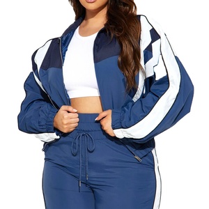 Conjunto de 2 Piezas de Ropa Casual para Mujer, Chaqueta Cortavientos, Tendencia Actual, Antiarrugas, Precio Económico, Chándal Cortavientos con Personalización 2026 - Product Image 1