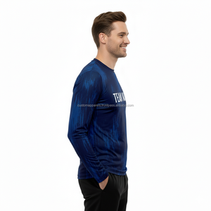 Camisetas de Manga Larga Sublimadas Personalizadas para Rendimiento Deportivo, Ropa Deportiva Transpirable al por Mayor con Logotipo Personalizado - Product Image 5