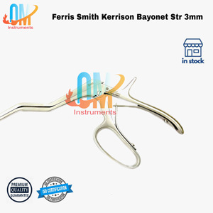 Rongeur à baïonnette Ferris-Smith Kerrison 3 mm Str Bite, instruments chirurgicaux orthopédiques en acier inoxydable |   Instruments OldMed - Product Image 5