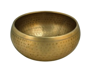 Cuenco Budista Tibetano hecho a mano, hermoso patrón, instrumento Musical para meditación, centro de mesa de aluminio - Product Image 1