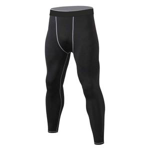 Combinaisons de fitness pour hommes avec logo personnalisé / Vente en gros de leggings de sport ajustés pour hommes avec ensembles de t-shirts - Product Image 3