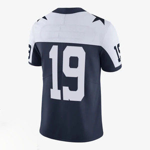 Camiseta de Fútbol Americano Personalizada para Hombre, Modelo 19, Sublimada, Transpirable, de Poliéster, Sin Mangas, Corte Regular, para Adultos - Product Image 2