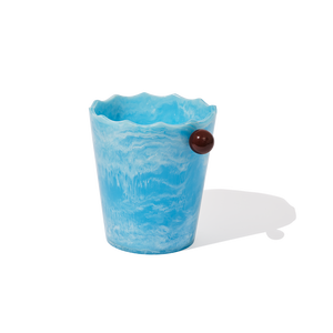 ถังน้ำแข็งทรงกระบอกขัดเงาด้วยมือ สีสันสดใส ผลิตจากเรซินเกรดอาหาร ขนาด 16 ออนซ์ ใช้งานได้ยาวนาน เหมาะสำหรับงานแต่งงาน ใช้แช่ไวน์ เบียร์ - Product Image 5