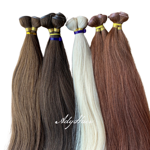 Pour la trame Genius Loose Deep Wave Curl italienne et les extensions de cheveux vierges vietnamiennes de couleur naturelle divers styles - Product Image 2