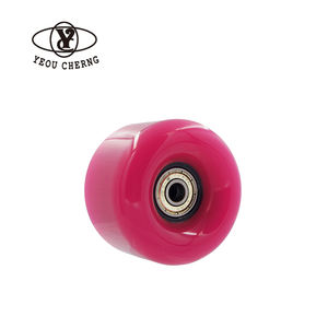 Ruedas de PU de alta calidad de 100-125 mm con rodamientos de bolas ABEC para patines en línea y patines de ruedas, oferta directa de fábrica. - Product Image 1