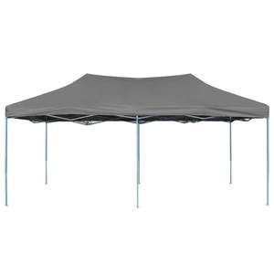 Tente de fête pliable en Oxford 600D anthracite avec revêtement en PVC 10 x 20 pieds - Product Image 3