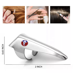 Anillos de Acero Inoxidable de Grado Quirúrgico para Separar el Cabello, Herramientas Profesionales para Peinar y Trenzar - Product Image 2