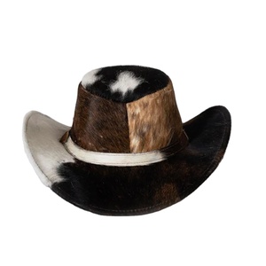 Chapeau de cowboy GENERSA SPORTS marron 100% laine à large bord, unisexe, décontracté, pour l'extérieur, toutes saisons, adulte, 50-52 cm, cyclisme et voyage - Product Image 5