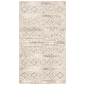 Hot Bán 100% Bông Bohemian Ấn Độ Thảm Sang Trọng Boho Phong Cách Đơn Giản Có Thể Gập Lại Dã Ngoại Thảm Nhà Cầu Nguyện Phòng Trang Trí Nội Thất Cửa Cung Cấp - Product Image 3