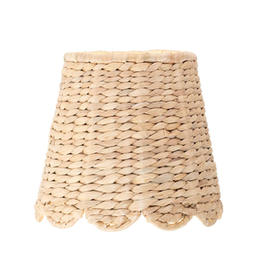 Abat-jour en jacinthe d'eau naturelle tissé à la main pour lampes de table, abat-jour de remplacement bohème pour lampes suspendues en provenance du Vietnam - Product Image 1