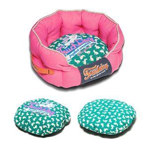 Premium Rounded <b>Rabbit</b> Spotted Dog <b>Bed</b> Comfortable Premium Pet <b>Bed</b> - Product Image 2