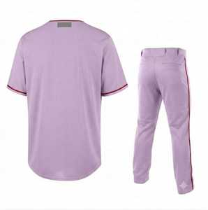 Custom <b>Light</b> for Baseball Jersey Pants Men's Team Sports Uniform 100% Polyester Elastic Waist Breathable Quick Short Printed - Product Image 2