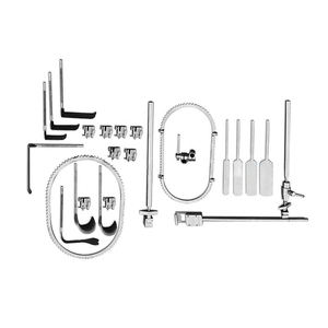 Sistema de Retracción Autoadherente Bookwalter, Juego Completo de Instrumentos Quirúrgicos Abdominales, Acero Inoxidable, Ortopedia, Primeros Auxilios, CE - Product Image 6