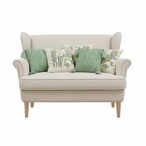 SOGA 5-Piece Green Decorative Pillowcase Set Sage Chevron Tassel and Botanical <b>Garden</b> <b>Cushion</b> <b>Covers</b> - Product Image 1