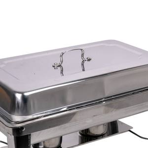 Wholesale Commercial Full Size Rectangle Stainless Steel Chafing Dish Heavy Duty Buffet Food Warmer Catering Serving Pan with - Product Image 6