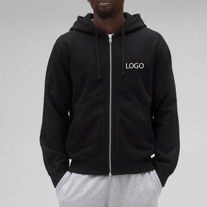 Sudadera con capucha para hombre con cremallera, ajuste cómodo, estilo moderno, ideal para ropa casual y actividades al aire libre 2026 - Product Image 1