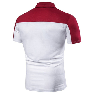 Chemises polo pour hommes, vêtements décontractés en gros, haute qualité, nouveau design, logo personnalisé, couleur unie, coton, pour un usage quotidien. - Product Image 2