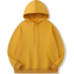 Sweat à capuche personnalisé en molleton épais French Terry, coupe oversize, en coton et polyester, avec épaules tombantes - Product Image 2