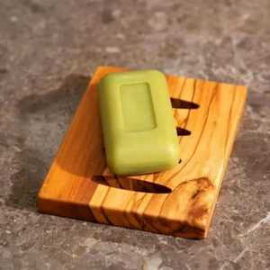 Jabonera Minimalista de Madera Rectangular para Jabón en Barra, Accesorios de Baño de Madera Natural para Lavabo, Venta al por Mayor - Product Image 4