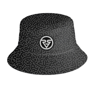 Sombrero de Pescador Reversible con Estampado por Sublimación Personalizado - Sombrero para el Sol de Poliéster de Secado Rápido con Diseño Abstracto para Ropa Urbana al Aire Libre - Product Image 2