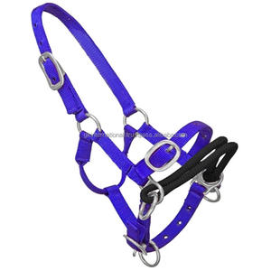 Licol pour cheval en nylon personnalisé en gros, licol de haute qualité, licol pratique pour chevaux, collier de tête équin, licol durable 100% nylon - Product Image 5