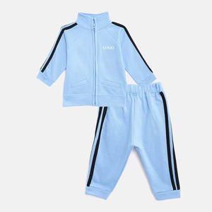 Nuevo Diseño Europeo y Americano, Conjunto de Ropa Deportiva de Lona de 2 Piezas para Niños de 3 a 4 Años - Product Image 1