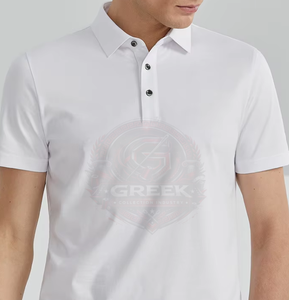 Chemises Polo pour Hommes Coupe Moderne en Mélange de Coton Respirant Vêtements Décontractés et Professionnels Mode Business Fabricant Grossiste Exportateur - Product Image 6