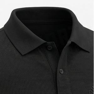 เสื้อโปโลกอล์ฟออกแบบเองสำหรับผู้ชาย ไซส์ใหญ่ สีตามสั่ง แขนสั้น ระบายอากาศได้ดี เสื้อผ้ากีฬา - Product Image 4