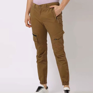 Pantalon cargo décontracté léger pour homme en marque propre - Couleur personnalisée, plusieurs poches, respirant et séchage rapide - Product Image 1